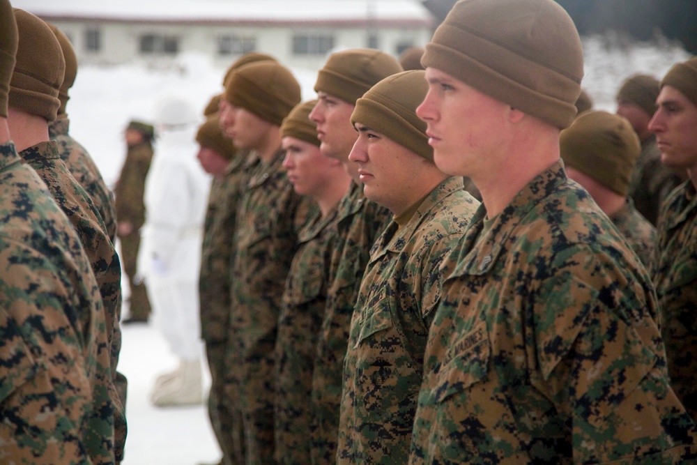 Forest Light begins with snow-filled ceremony