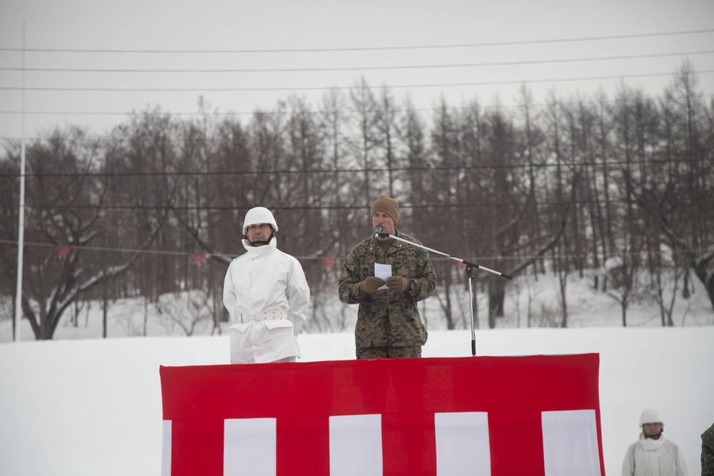 Forest Light begins with snow-filled ceremony