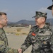 1st ROK Marine Division commander arrives at Daegu