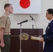 Marines receive awards for emergency response to fatal accident on Okinawa highway