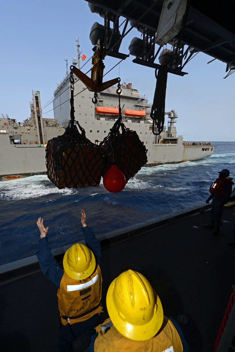 USS Bonhomme Richard replenishment