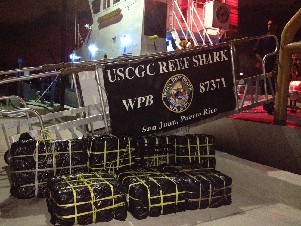 Coast Guard, CBIG authorities seize $5.7 million cocaine shipment, apprehend two smugglers east of Vieques, Puerto Rico