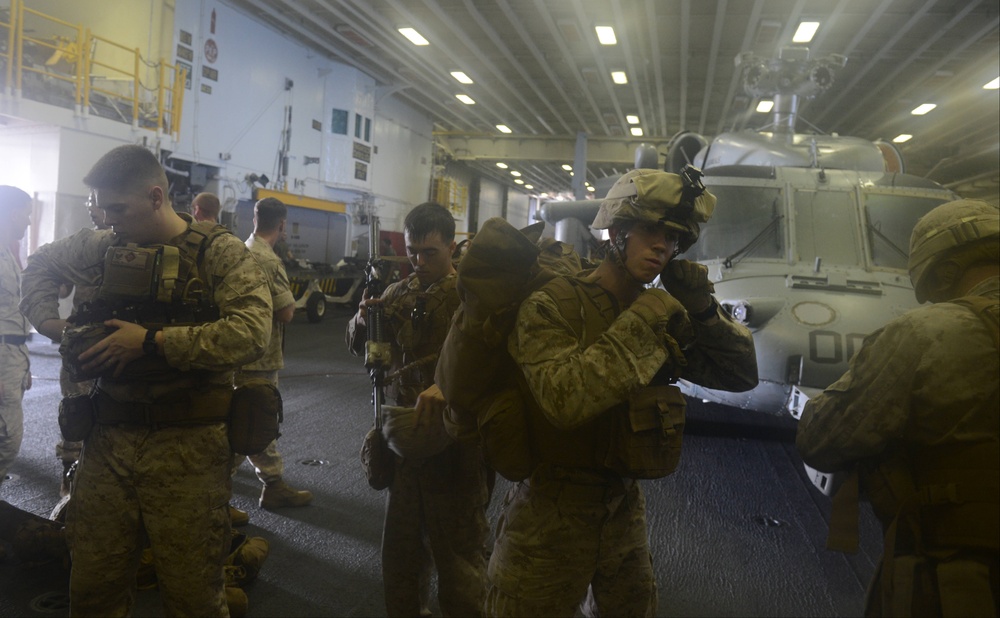 Bataan Amphibious Readiness Group, 2014 deployment