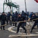 USS Truxtun departs Varna, Bulgaria