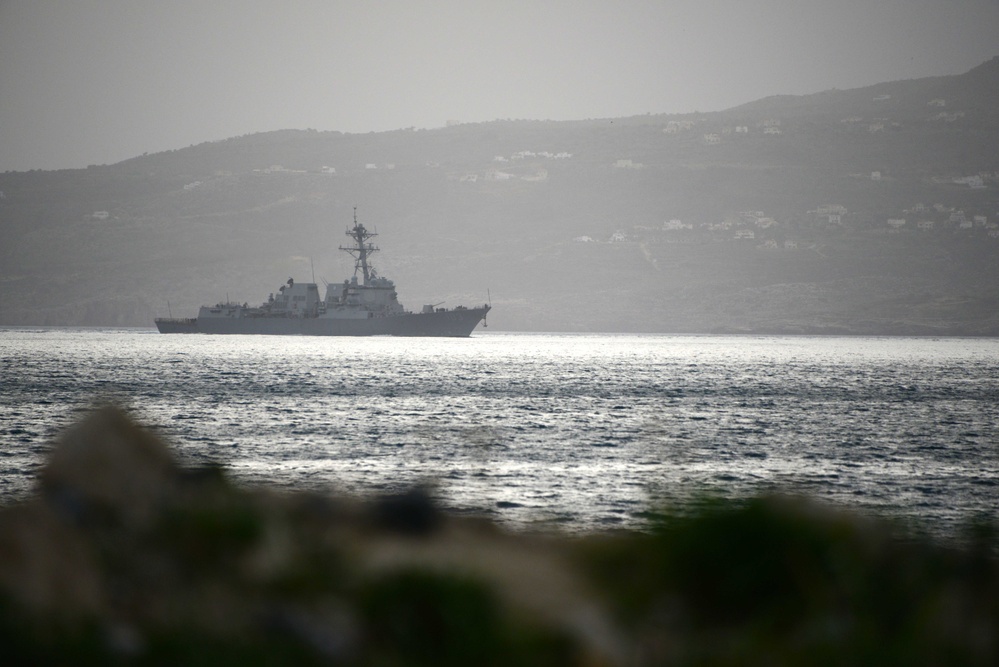 USS Truxtun Passex