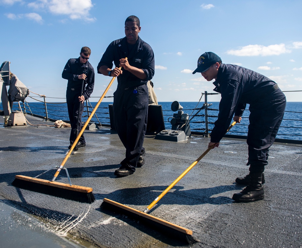 USS Roosevelt scheduled deployment