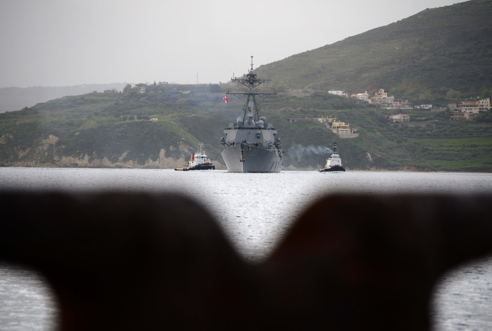 USS Truxtun PASSEX