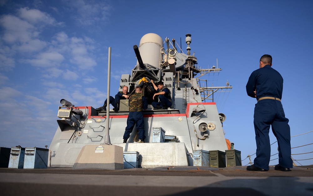 USS Bulkeley CIWS