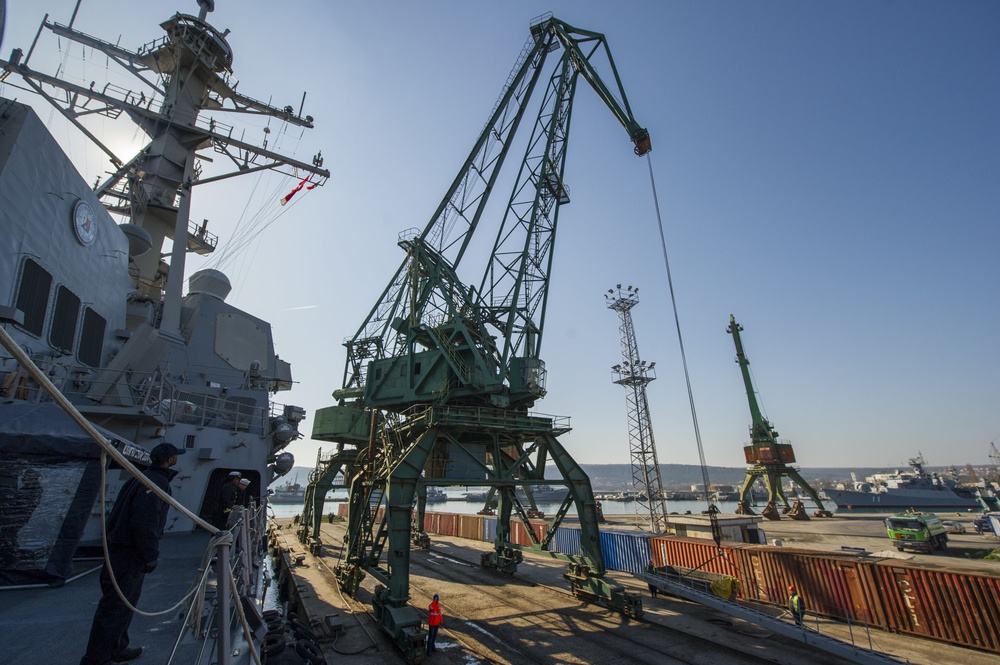 USS Truxtun PASSEX