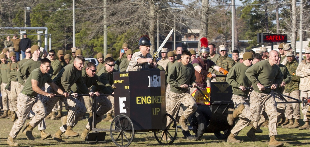 St. Patrick’s Day Engineer Field Meet brings service members together