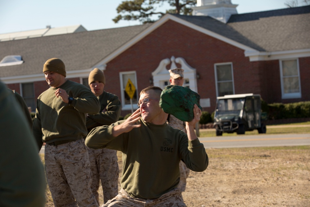St. Patrick’s Day Engineer Field Meet brings service members together
