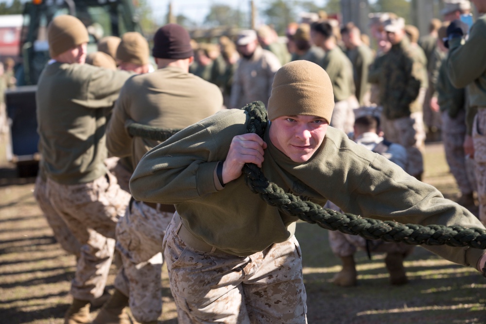 St. Patrick’s Day Engineer Field Meet brings service members together