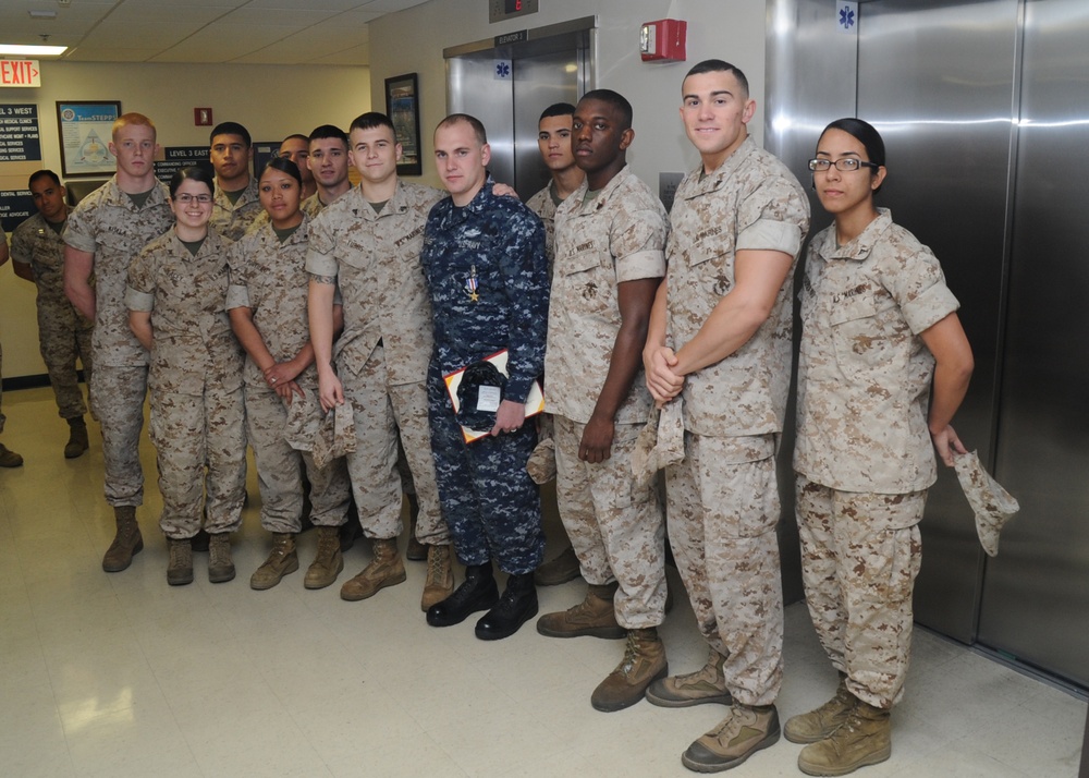 NHP corpsman receives Silver Star