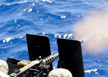 Army mariners conduct live-fire gunnery exercise at sea