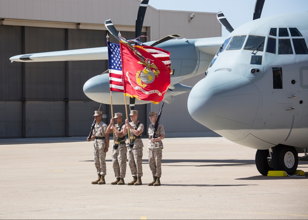 KC-130J acceptance ceremony