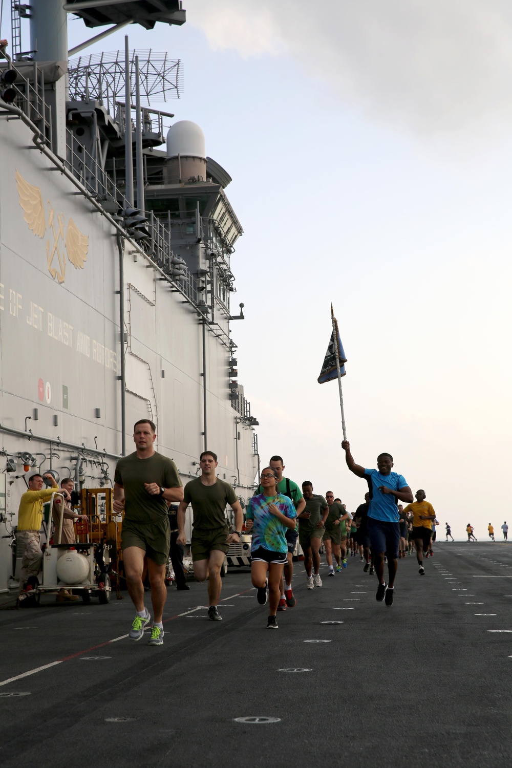 22nd MEU, USS Bataan run for autism awareness