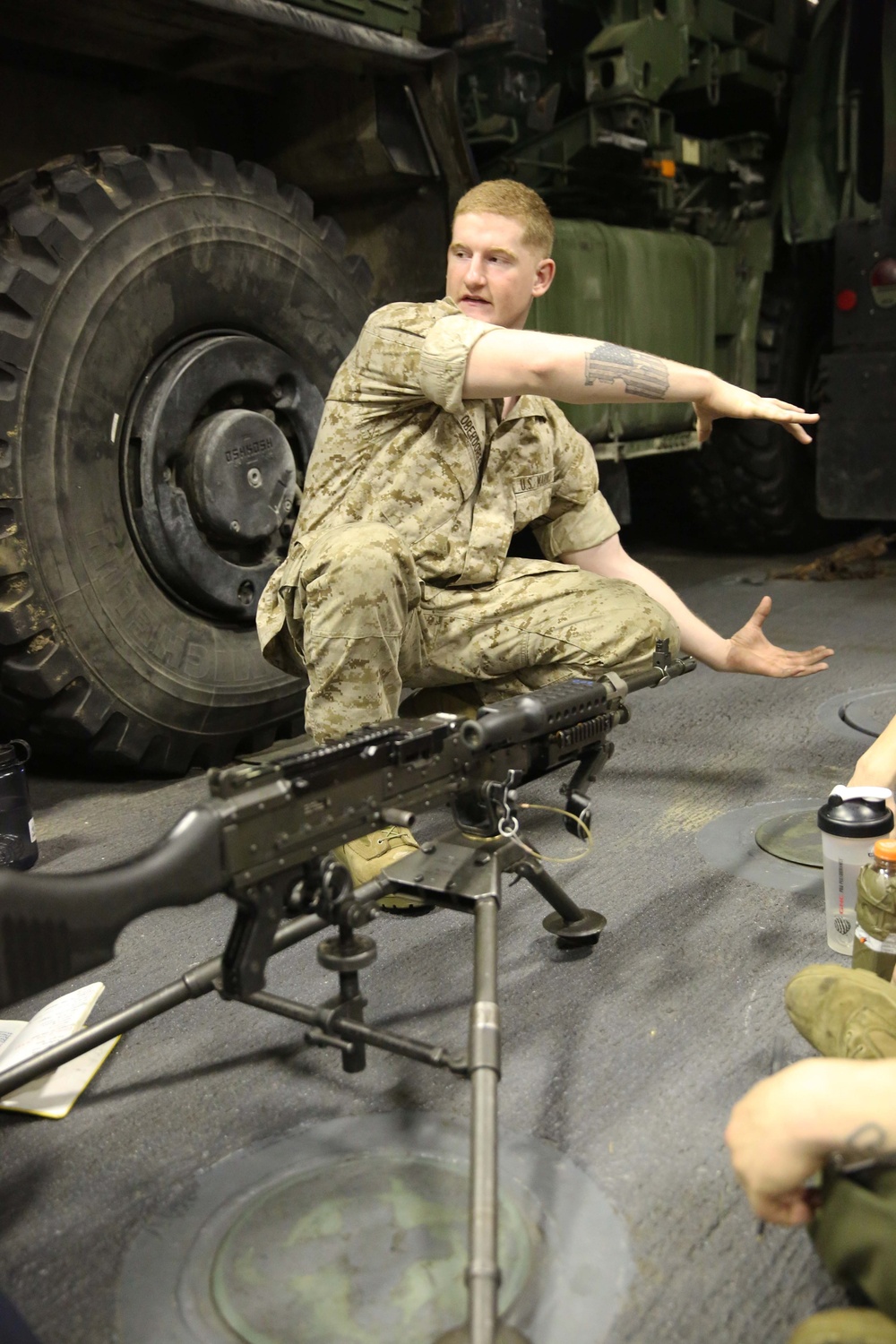 BLT 1/6 M240B machine gun sustainment