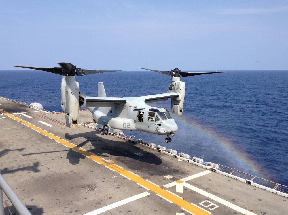 MV-22 tiltrotor aircraft