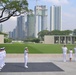 Cowpens sailors pay homage at Manila American Cemetery
