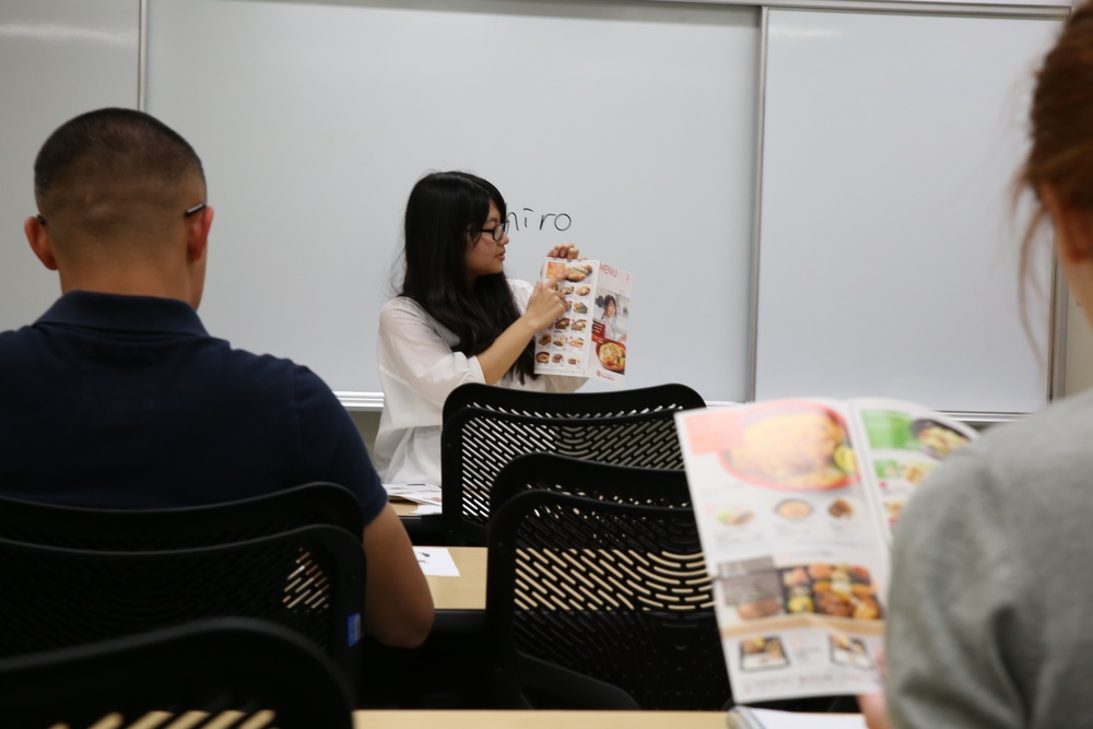 Japanese teacher hosts class, gives back to military community