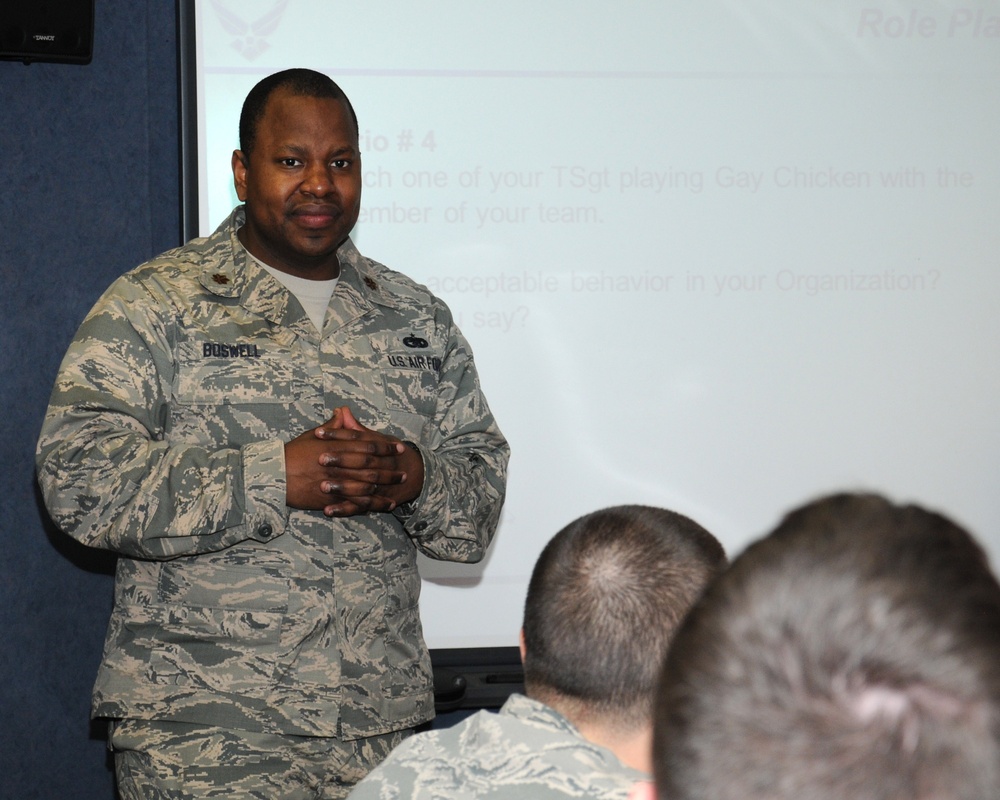 Stepping up: 100th LRS leaders provide SAPR training