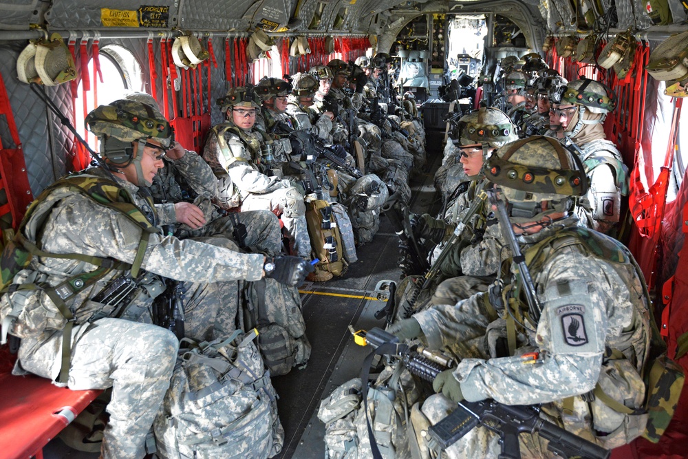 Air assault training