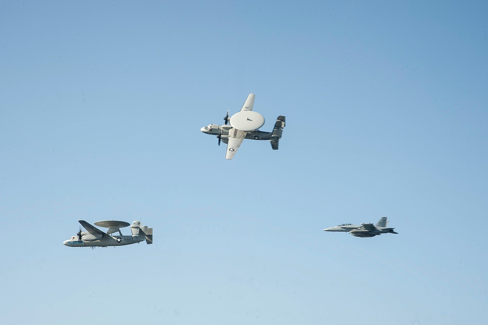 VAW-126 change of command ceremony