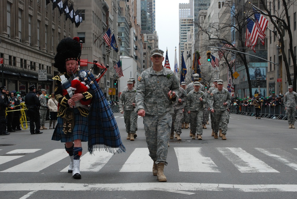 Tradition Marks 69th Infantry St. Patrick's Day Parade