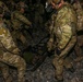 Coalition force members conduct training