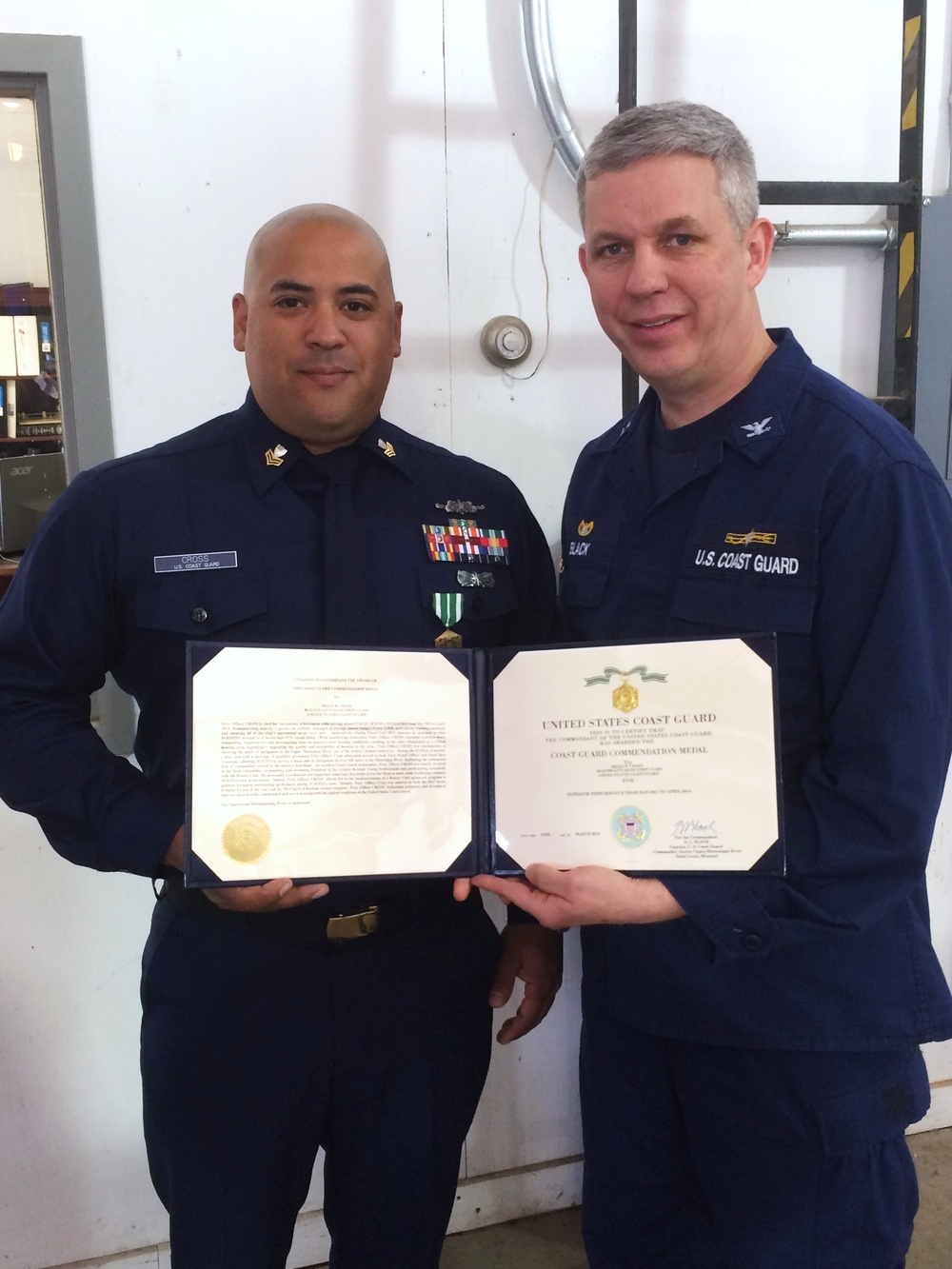 Sector Upper Mississippi River Enlisted Person of the Year