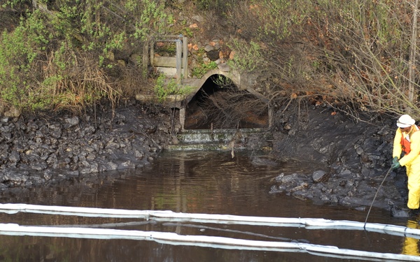 Coast Guard monitors Georgetown, SC, oil spill response