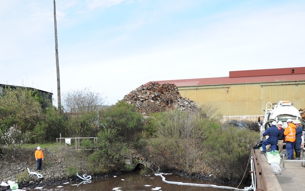 Coast Guard monitors Georgetown, SC, oil spill response