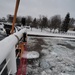 USCGC Mackinaw breaks ice in St. Marys River