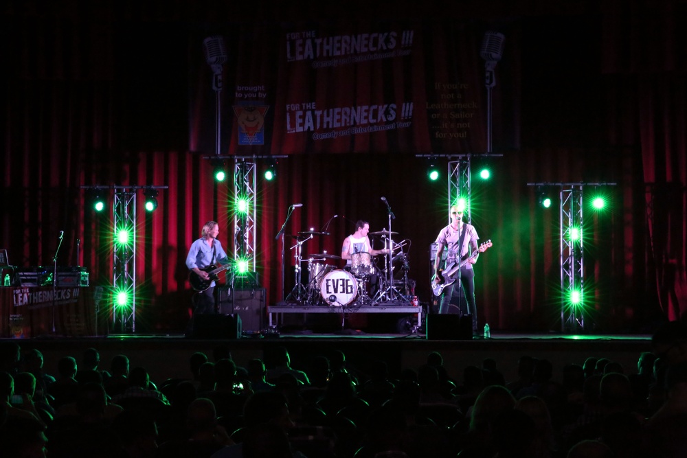 Leatherneck Comedy Tour, Eve 6 rock Combat Center