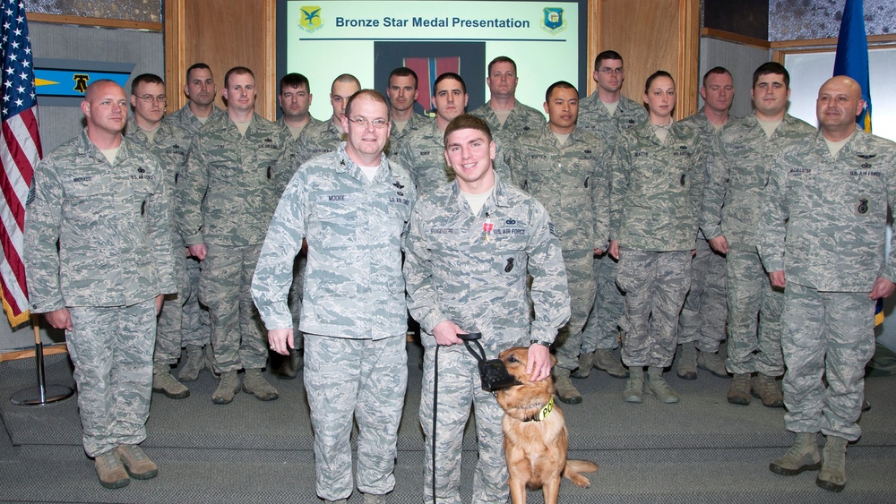 DVIDS Images Team Dover airman awarded the Bronze Star Medal [Image