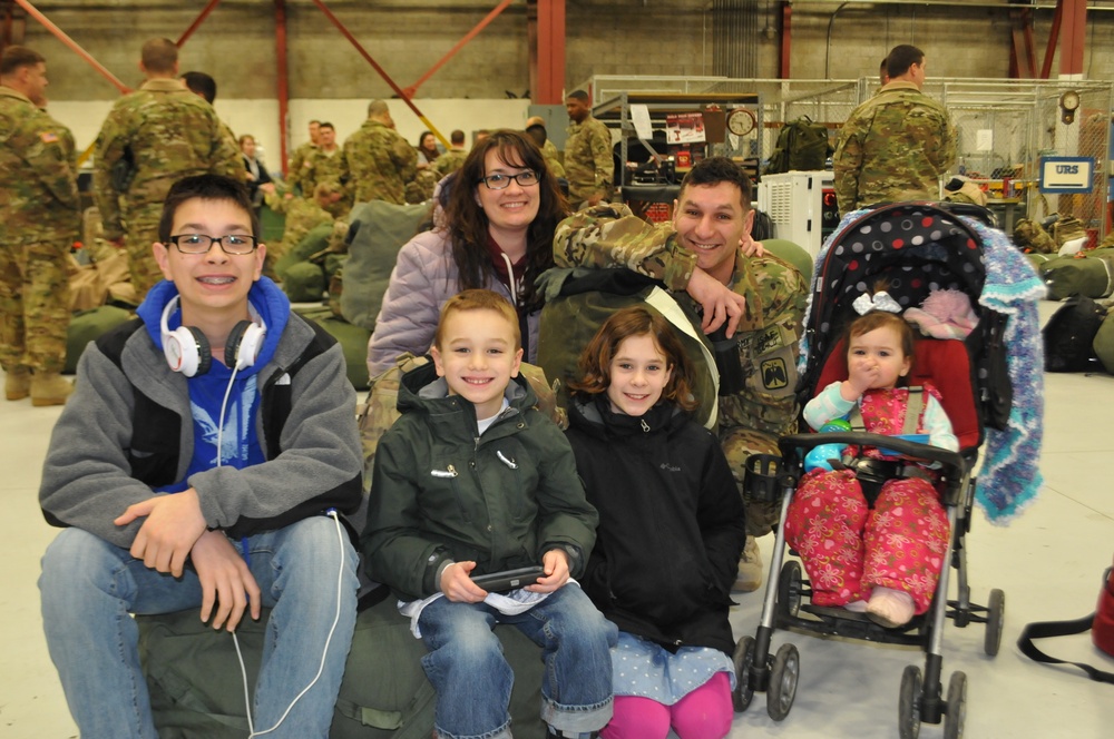 The 1-52nd Aviation Brigade deploys the first wave to Afghanistan
