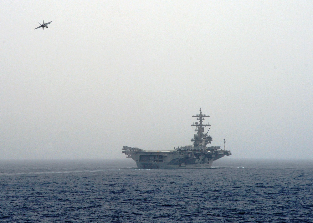 USS George H.W. Bush flight operations