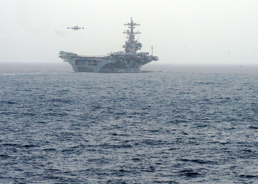 USS George H.W. Bush flight operations