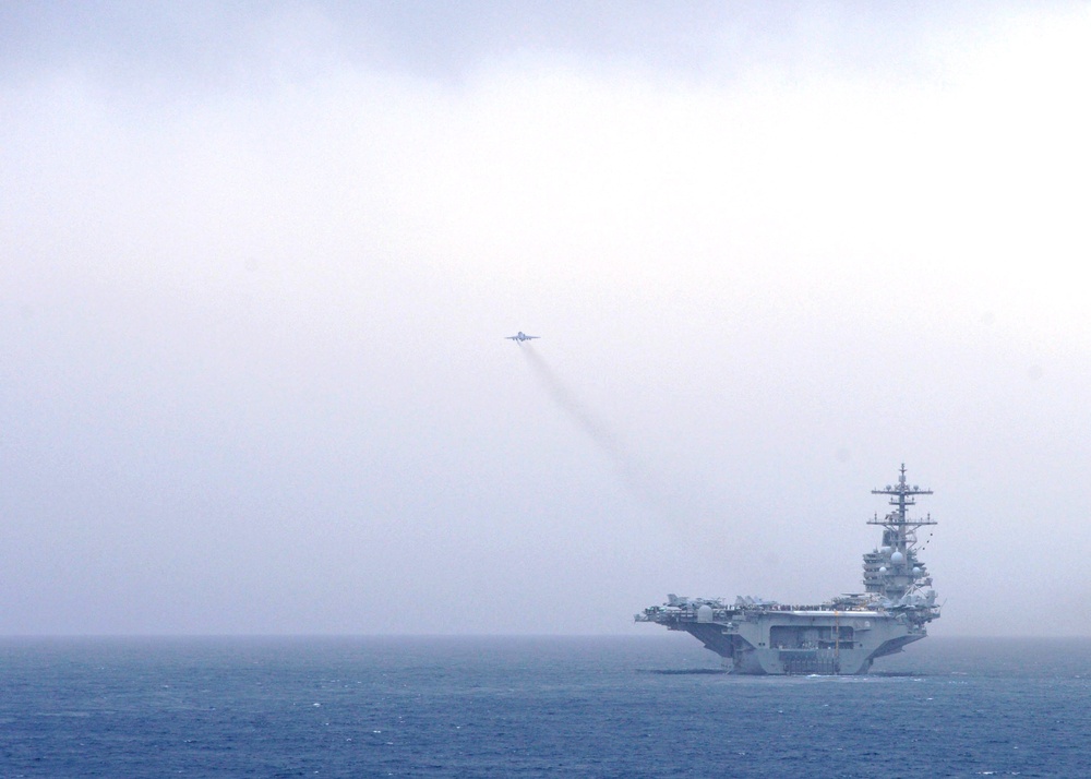 USS George H.W. Bush flight operations