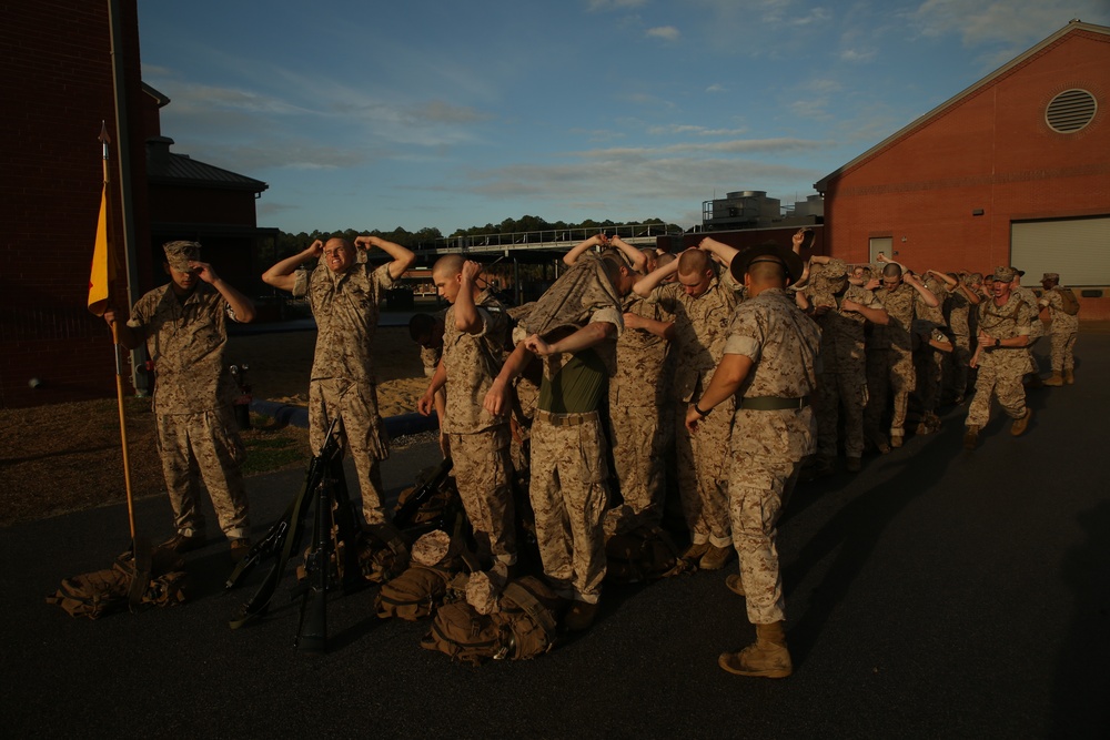 Photo Gallery: Discipline essential for Marine recruits on Parris Island