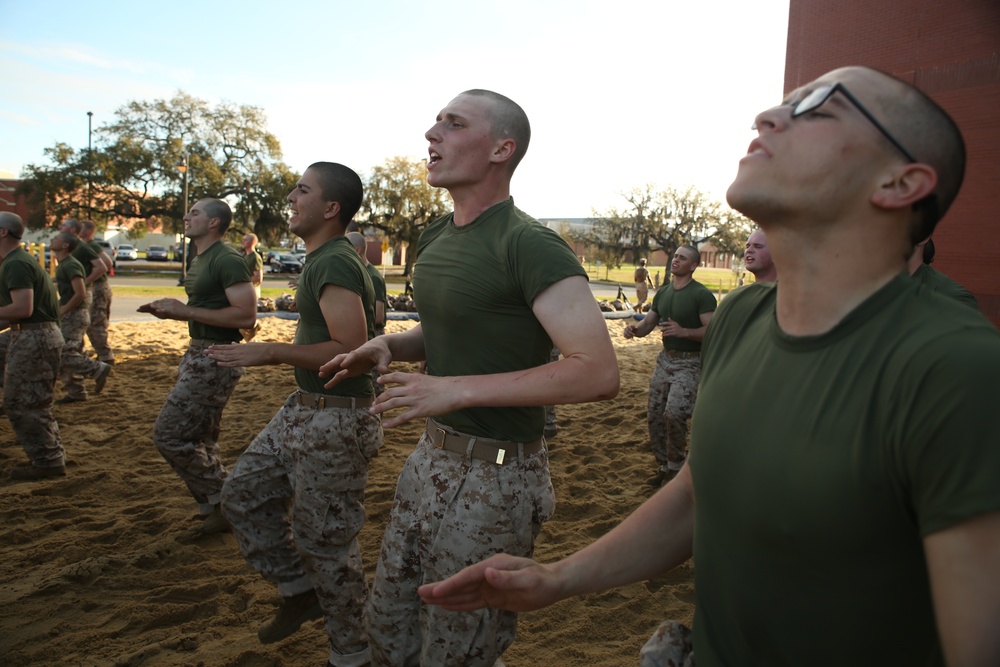 Photo Gallery: Discipline essential for Marine recruits on Parris Island