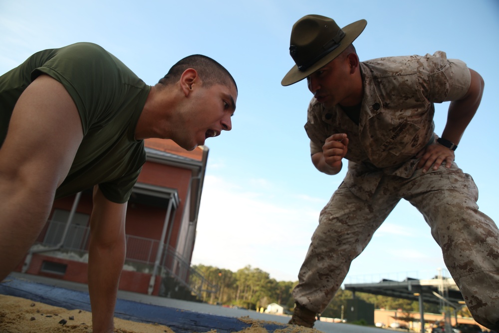 Photo Gallery: Discipline essential for Marine recruits on Parris Island