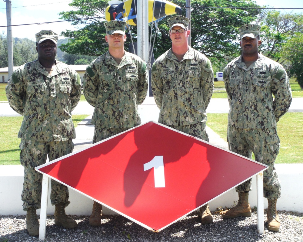NMCB 1 sailors come to aid of USS North Carolina sailors involved in car accident