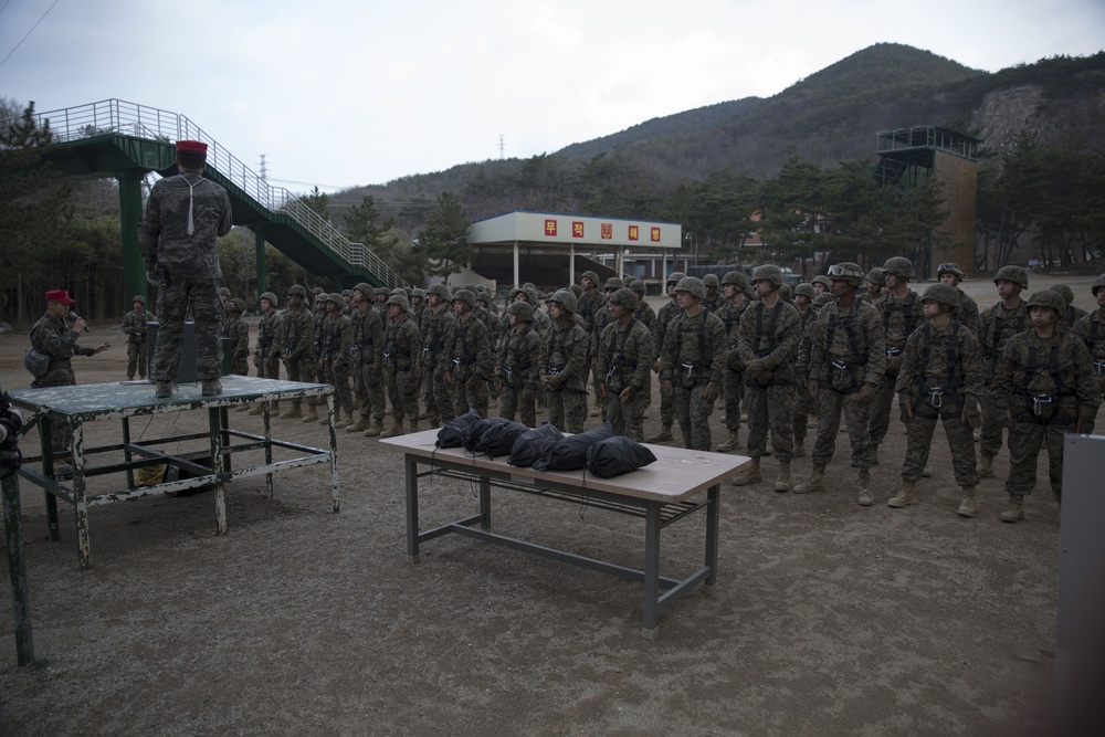 U.S. Marines trek through ROK Marine Mountain Warfare Course: Part 1 of 3