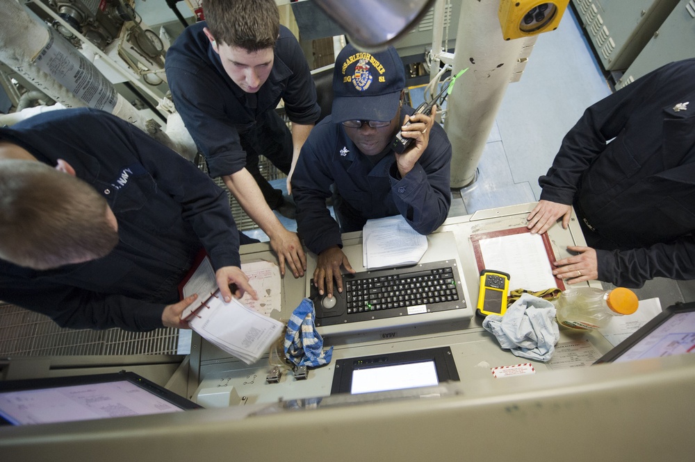 USS Arleigh Burke operations