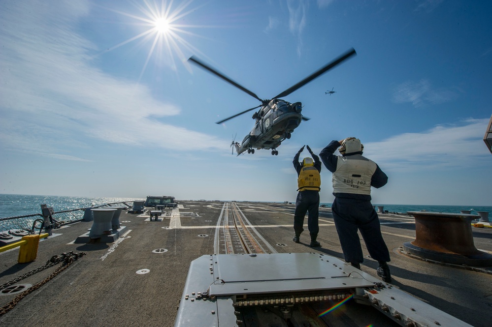 USS Truxtun operations