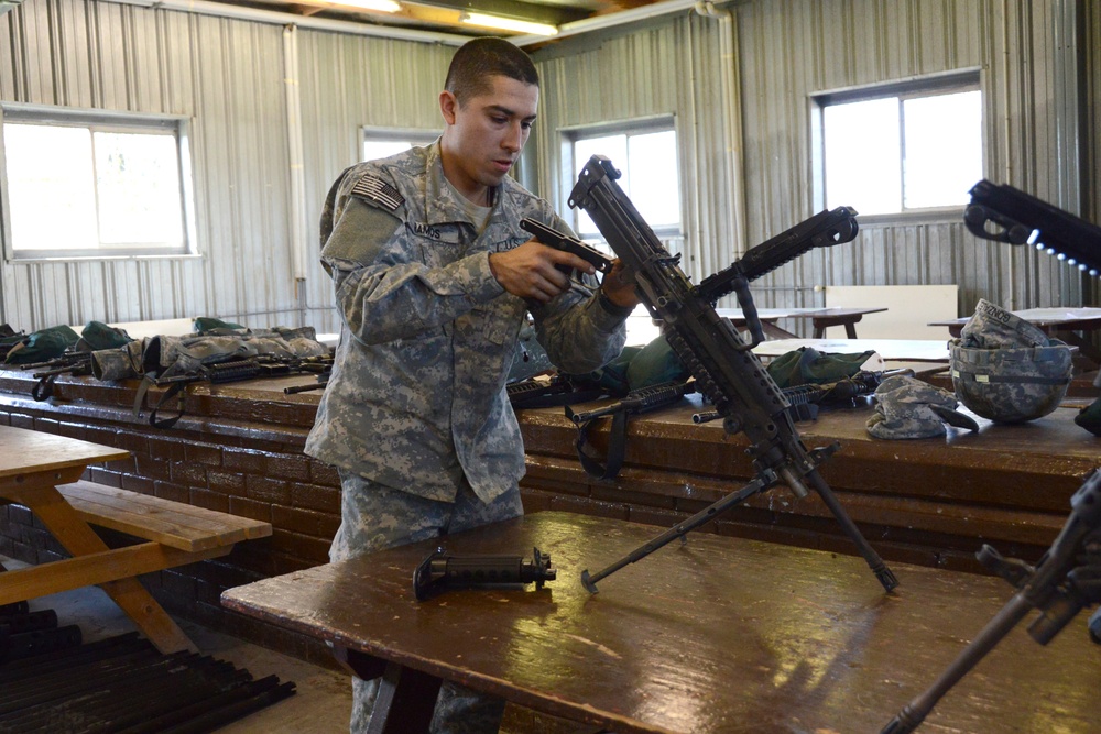 173rd Infantry Brigade Combad Team (Airborne) heavy weapons