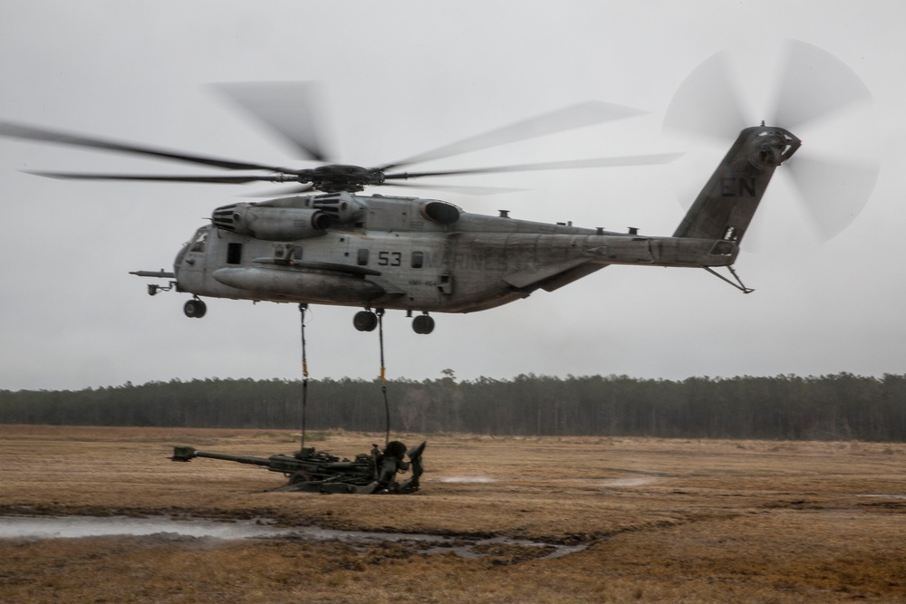 Artillery in the air: Landing support specialists test lift capabilities