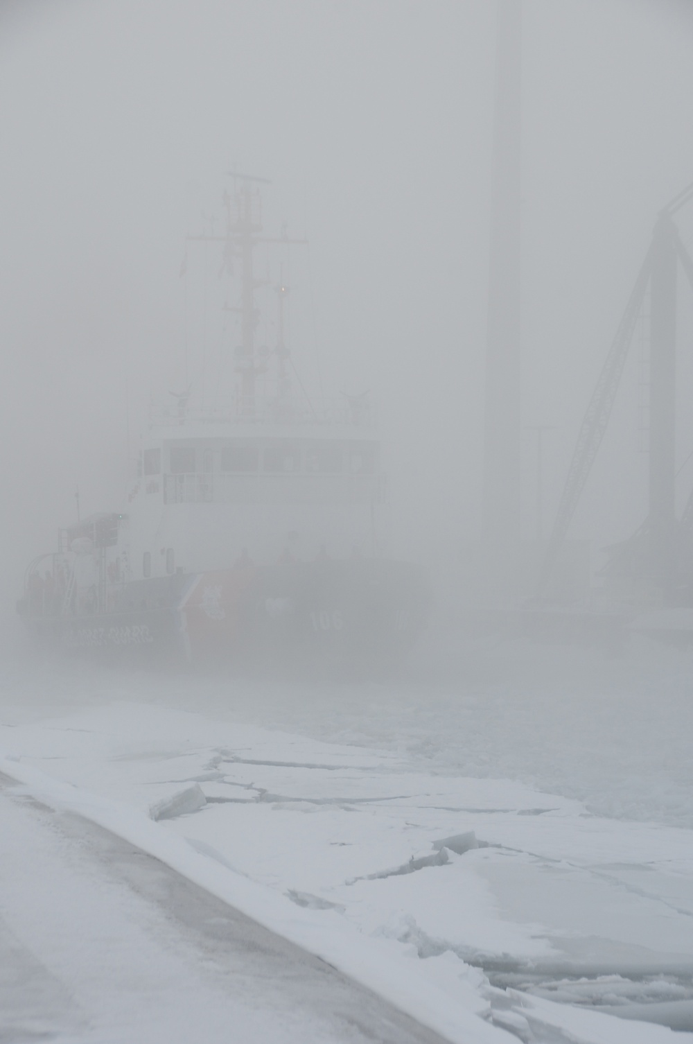 Coast Guard cutters pass through Soo Locks