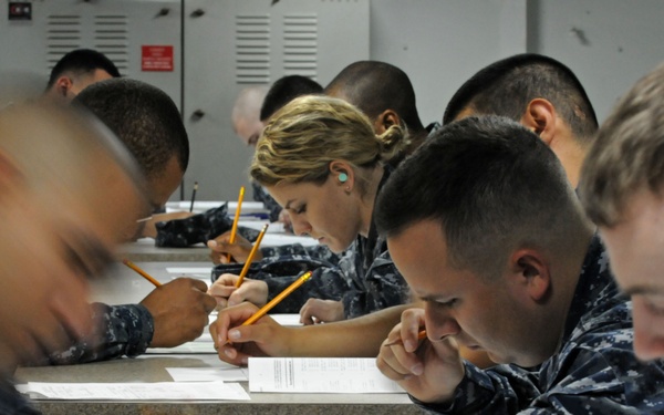 USS Peleliu E-4 Exam